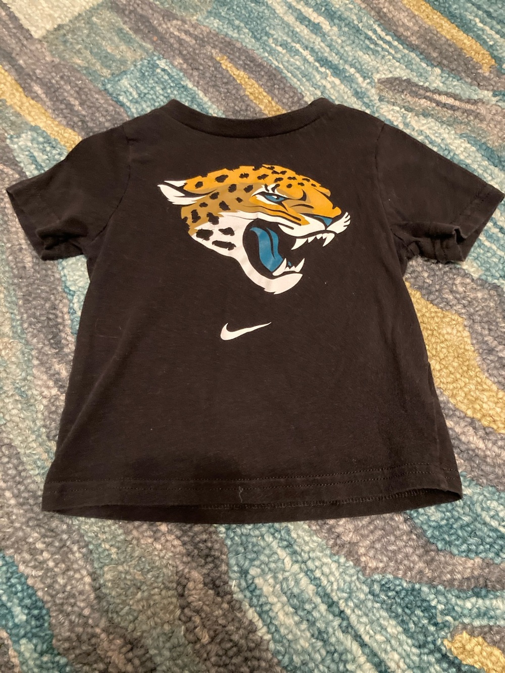 Nike Black Tee with Jaguar Graphic